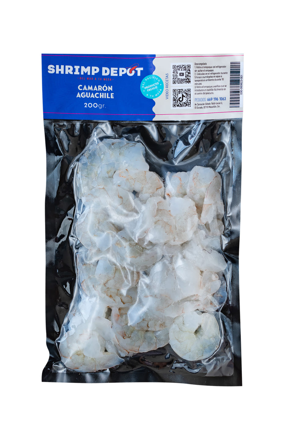 Camarón Aguachile 200grs