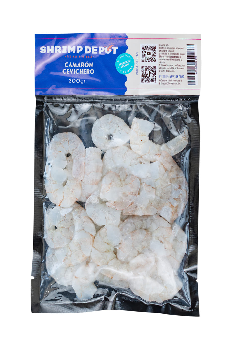 Camarón Cevichero 200grs