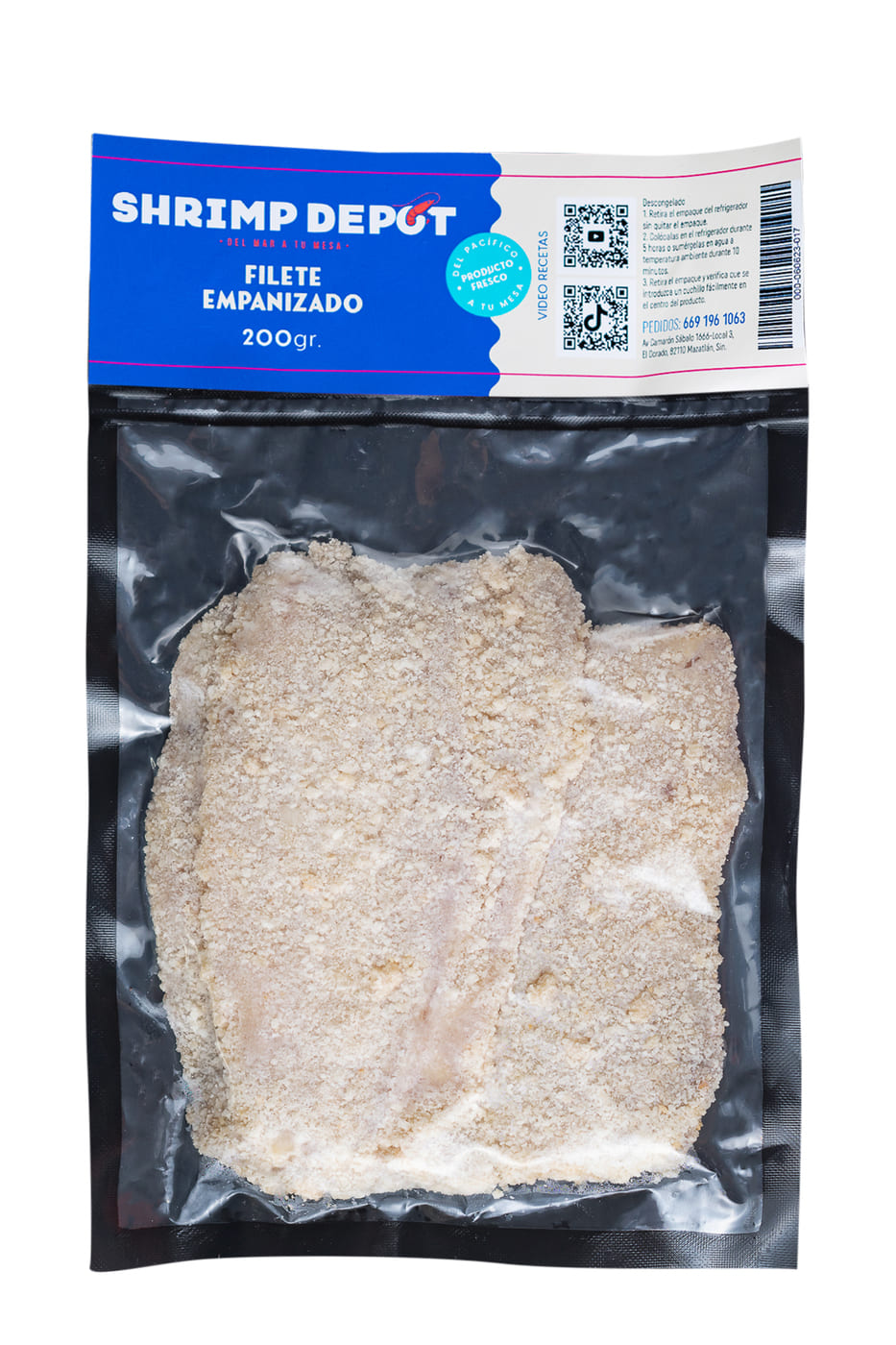 Filete Empanizado 200grs