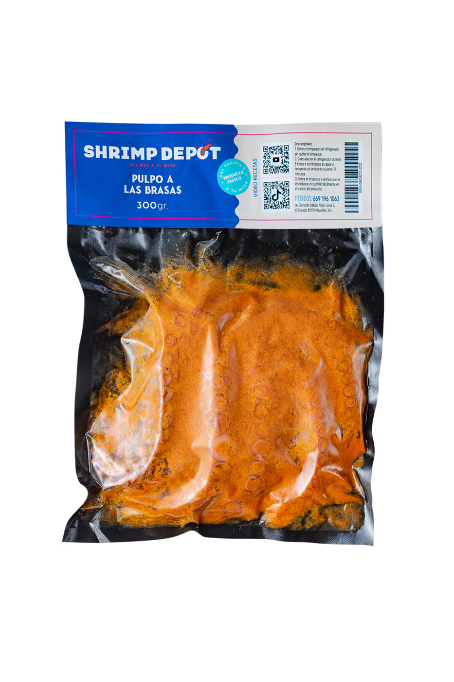 Pulpo a las brasas 330grs