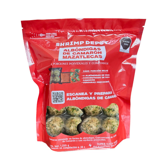 Albóndigas de camarón premium
