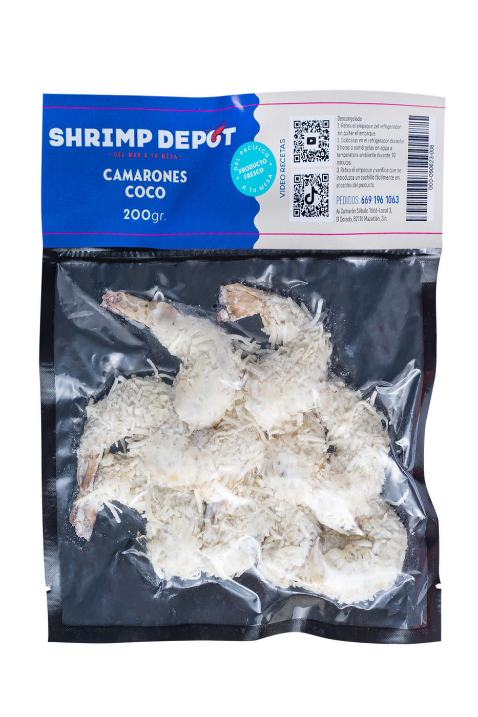 Camarones Coco 200grs