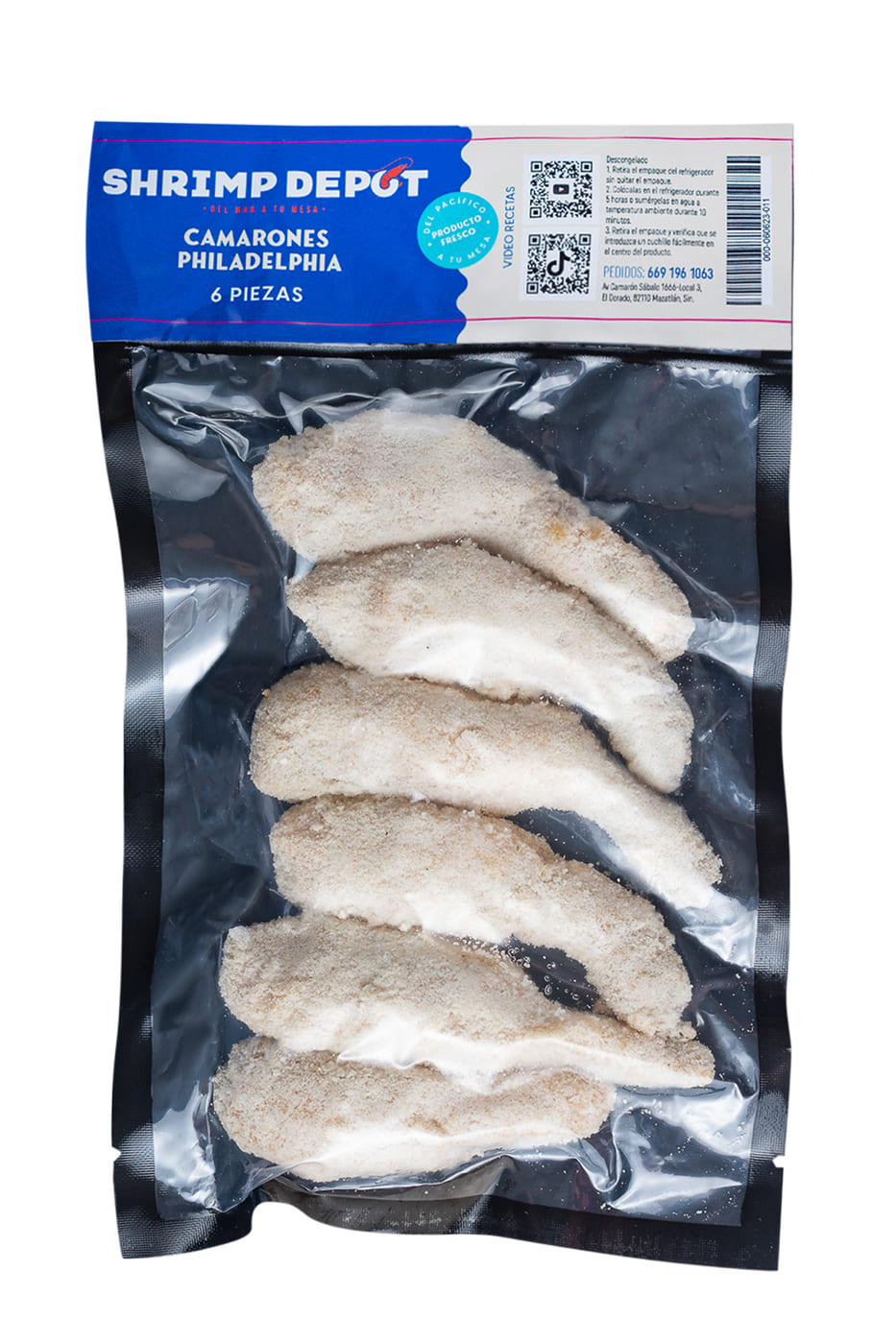 Camarones Philadelphia 200grs
