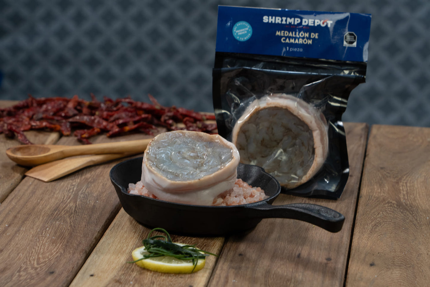 Medallón de Camarón