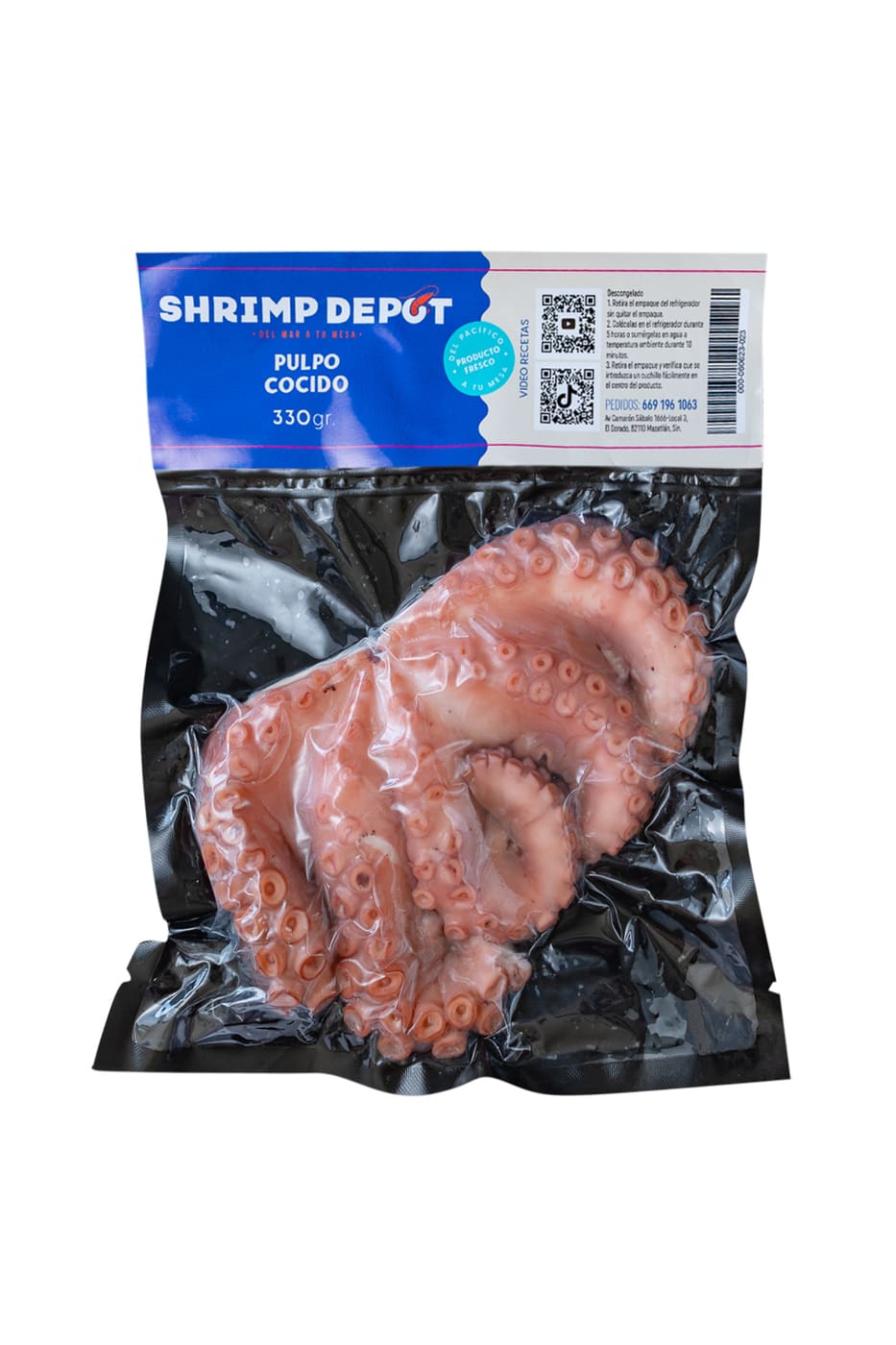 Pulpo Cocido 330grs